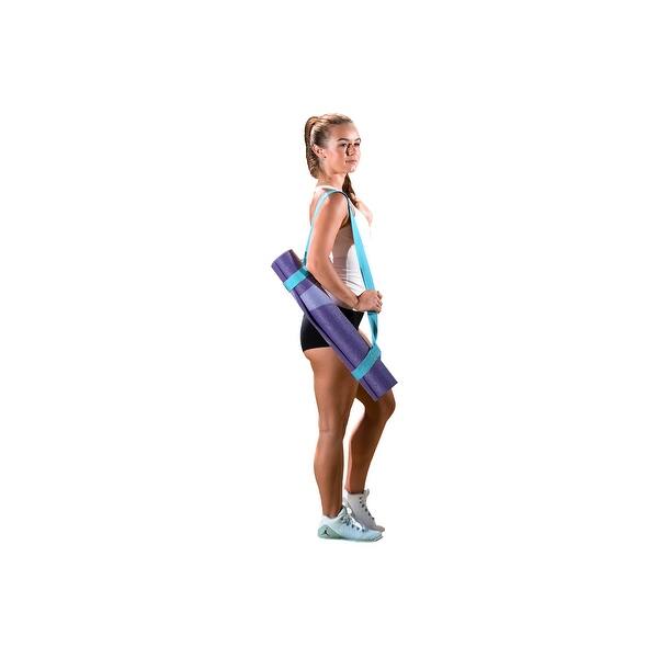 Shop Prosourcefit Yoga Mat 100 Durable Cotton Easy Cinch Sling