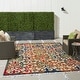preview thumbnail 10 of 103, Nourison Aloha Transitional Scroll Indoor/Outdoor Damask Rug 10' x 14' - Multi