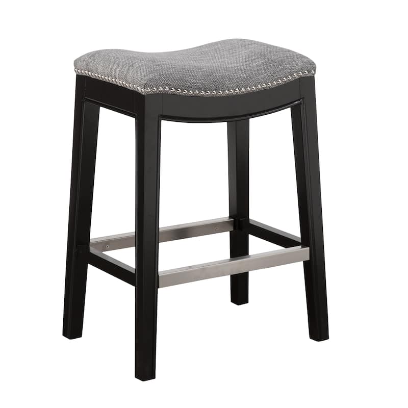 Madison Park Nomad Saddle Counter Stool