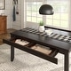 preview thumbnail 45 of 67, Elena Wood Rectangular Dining Table by iNSPIRE Q Classic
