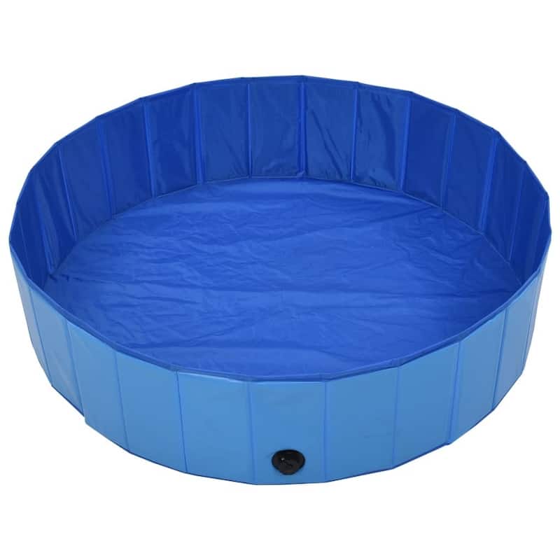 Foldable Dog Swimming Pool - 47.2" x 11.8"
