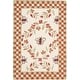preview thumbnail 46 of 98, SAFAVIEH Handmade Chelsea Aubree French Country Trellis Wool Rug 1'8" x 2'6" - Ivory/Rust - Rectangle