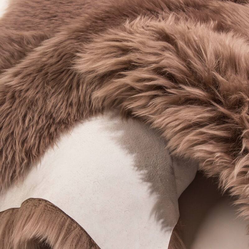 Silver Orchid Nansen Genuine Soft Australian Sheepskin Rug