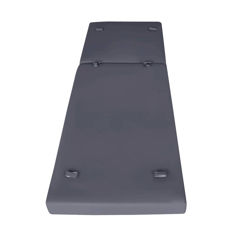 Christopher Knight Home - Modern Indoor/Outdoor Acacia Wood 3-Position Adjustable Chaise Lounge with Water-Resistant Cushion