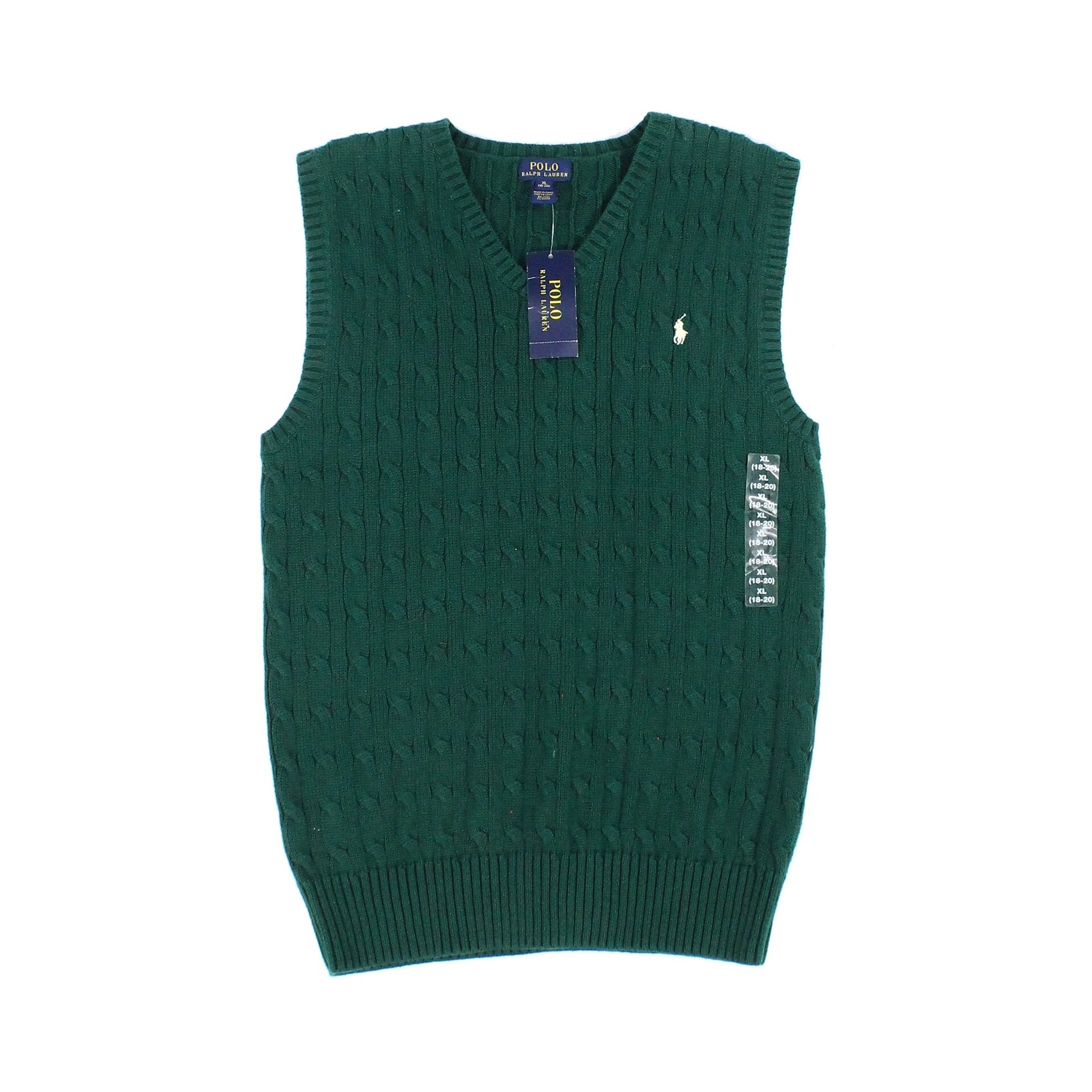 polo sleeveless sweater