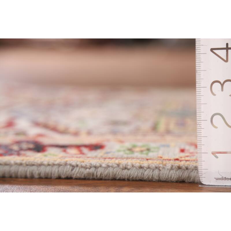 Medallion Heriz Serapi Accent Area Rug Hand-knotted Wool Carpet - 2'0"x 3'0"