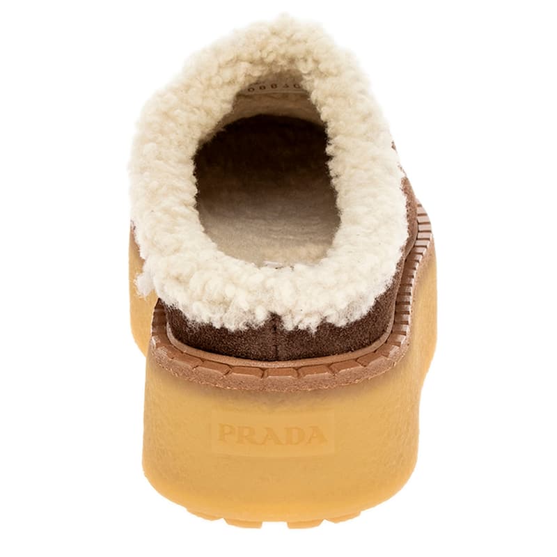 Prada Suede Slippers