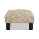 preview thumbnail 49 of 130, The Curated Nomad Performance Fabric Stardust Square Upholstered Footstool Ottoman