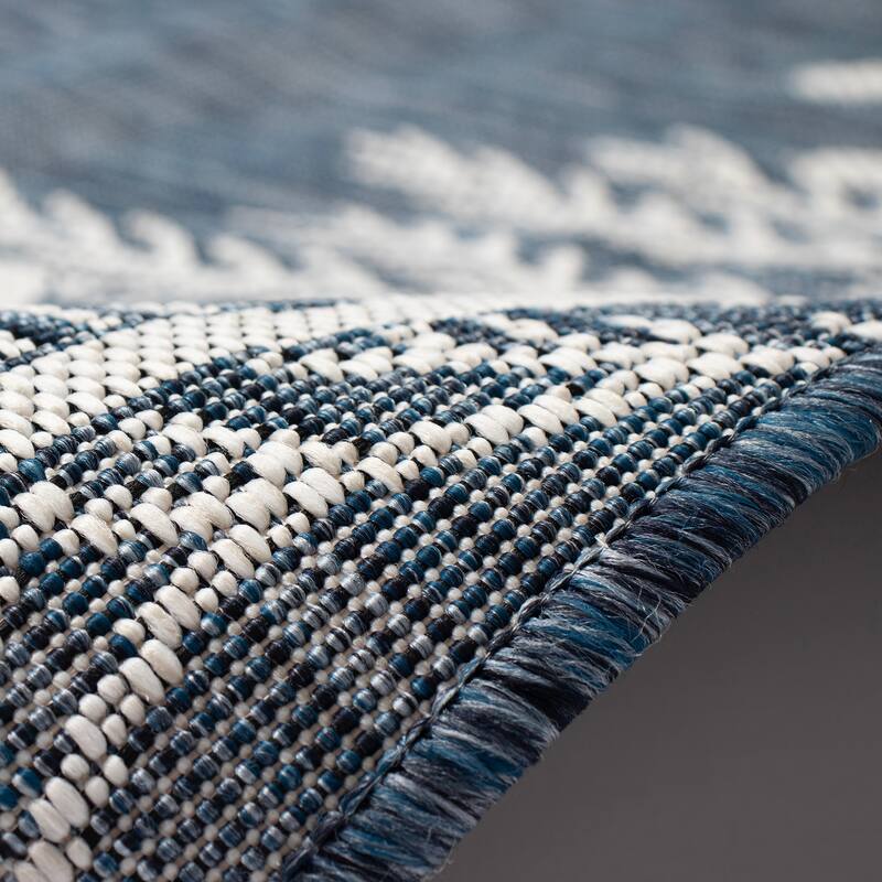 Liora Manne Carmel Reef Border Indoor/Outdoor Area Rug