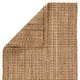 preview thumbnail 4 of 7, Natural Solid Taupe Area Rug