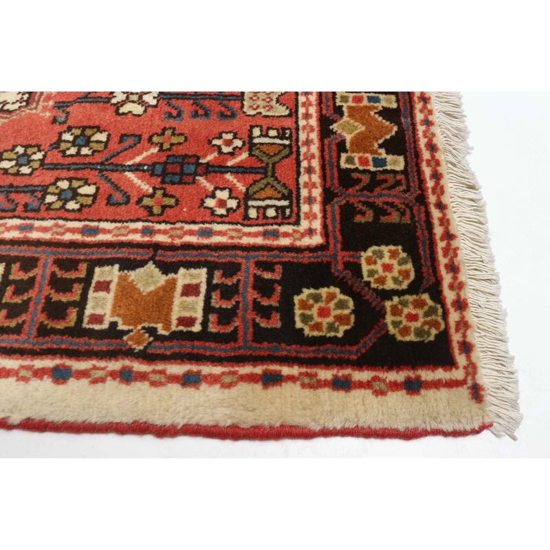 ECARPETGALLERY Hand-knotted Anadol Cream Wool Rug - 3'5 x 4'10