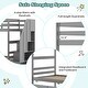 preview thumbnail 19 of 29, Multi-Functional Twin Over Twin Bunk Bed with Stairs and Storage Drawers