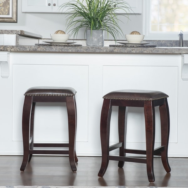 Linon counter store stool