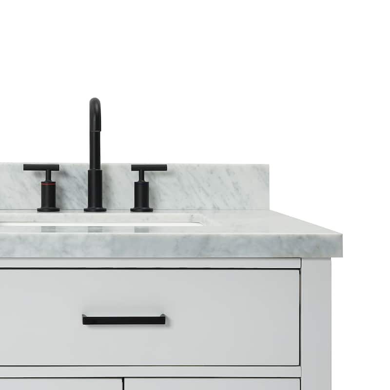 Ariel T073DCWRVO Hepburn 73" Free Standing Double Basin Vanity Set