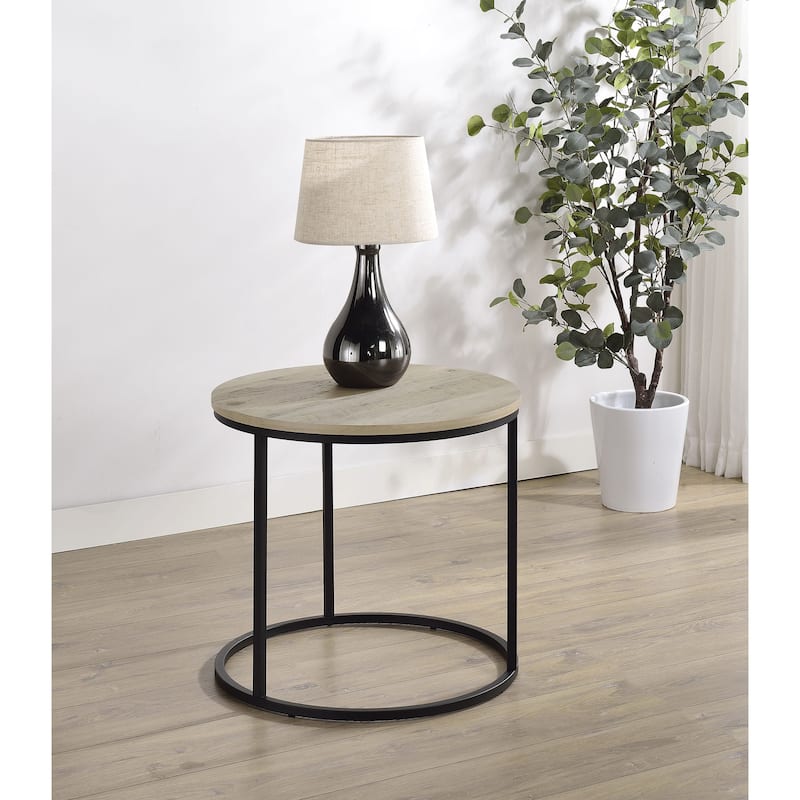 Lainey Round Occasional Side End Table