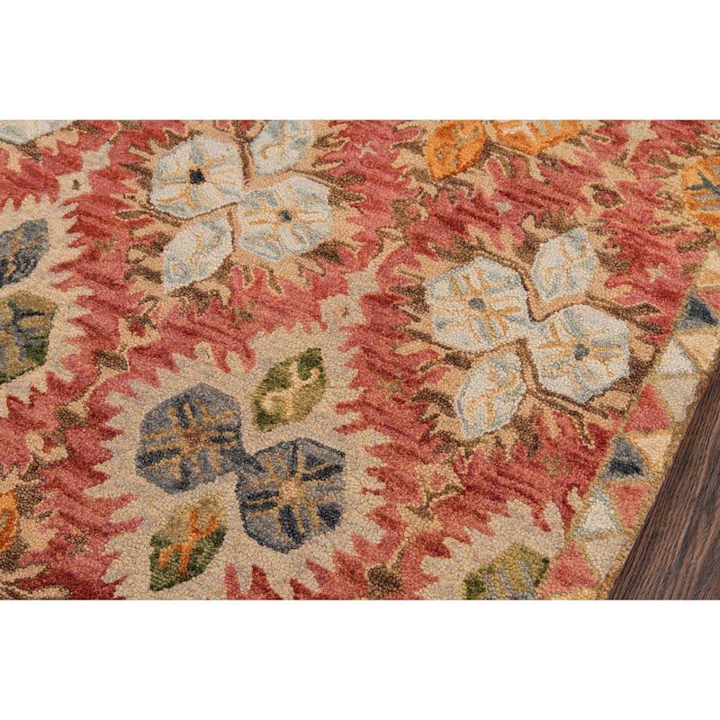 Momeni Tangier Hand-Tufted Wool Damask Area Rug