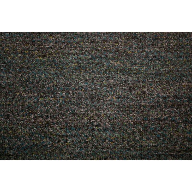 Contemporary Gabbeh Indian Area Rug Hand-Knotted Wool Carpet - 9'0" X 12'2"