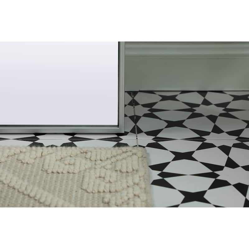 Elegant Lighting MR1B3566 Blaire 35" W x 66" H Modern Arched Bathroom