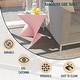 preview thumbnail 17 of 184, Randolph Indoor Side Table - Lightweight Triangular Design Accent End Table for Home Office Living Room and Bedroom, No Assembly