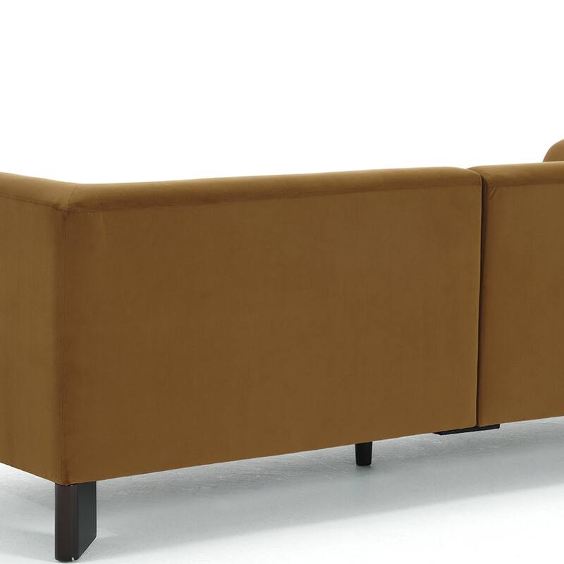 3-Piece Modern Loveseat Sofa Set with Armchair for Living Room