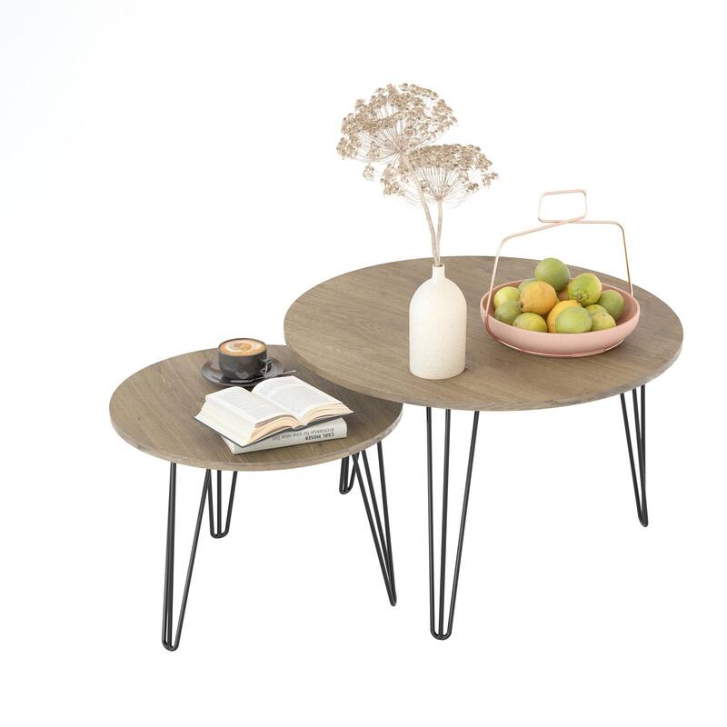 Set of 2 Coffee Table Dining Table Office Table Sofa Table