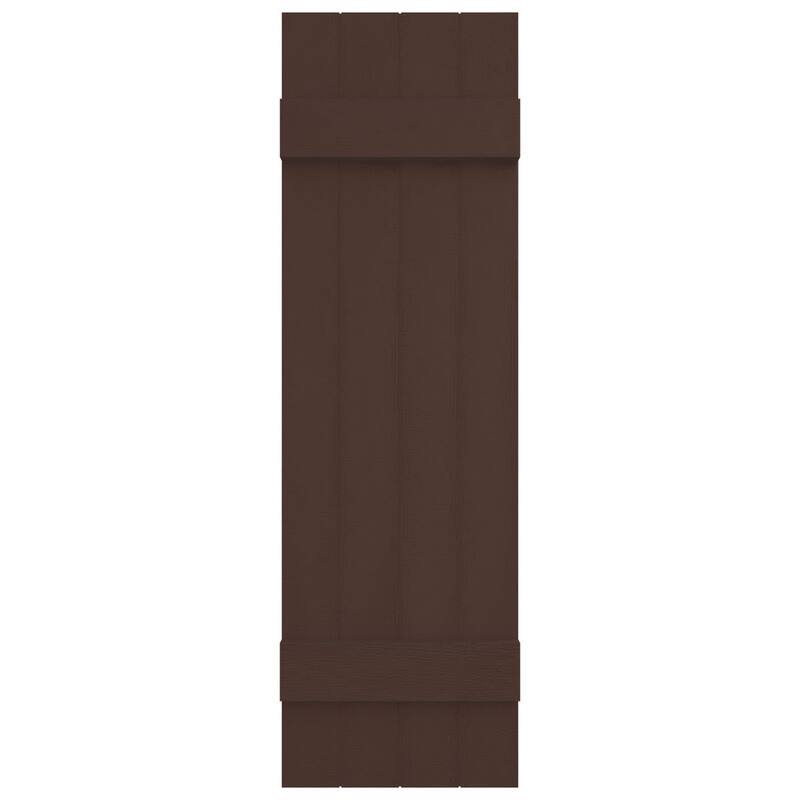 Mid-America Vinyl, Standard Size Four Board Joined Shutters