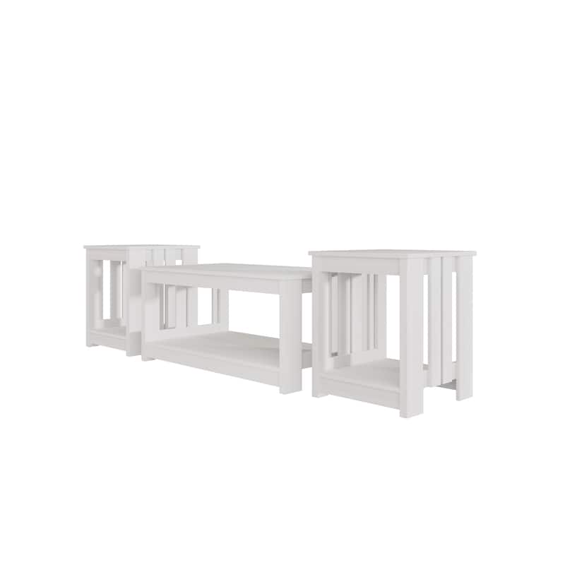 CraftPorch Minimalist Coffee Table Set