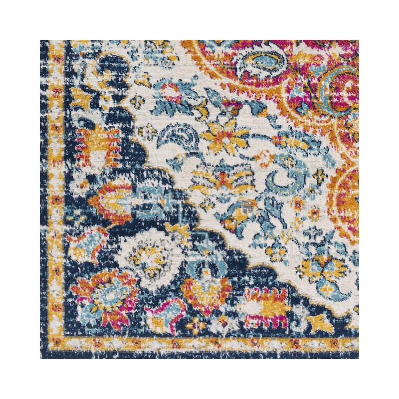Livabliss Floransa Persian Medallion Area Rug