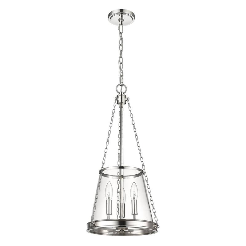 Z-Lite 341P12 Prescott 3 Light 12" Wide Pendant