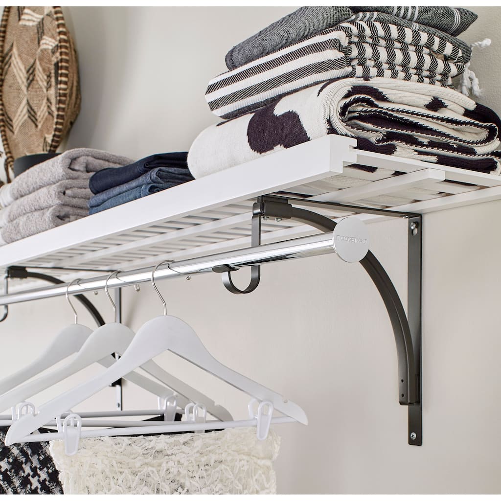 ClosetMaid Premium Shelving Adjustable Hang Rod