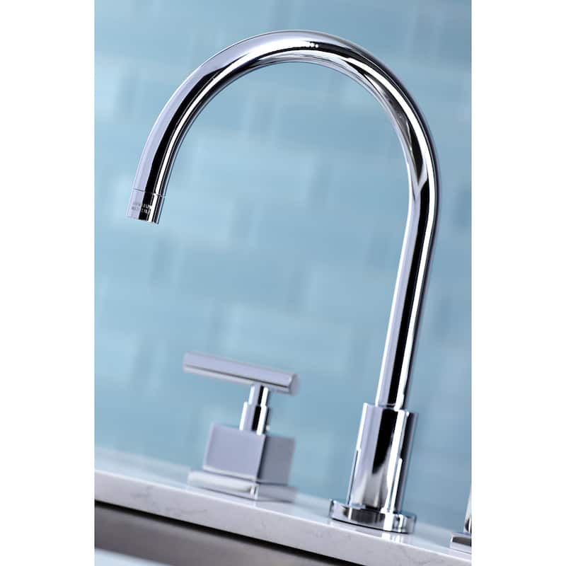 Kingston Brass Claremont 1.8 GPM Widespread Kitchen Faucet - Includes