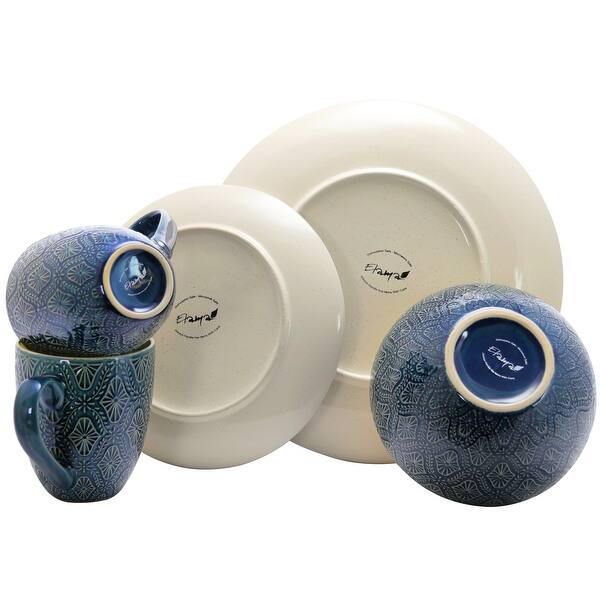 CreaTable, 23629, Série BALI - Émailles Réactives, Service De