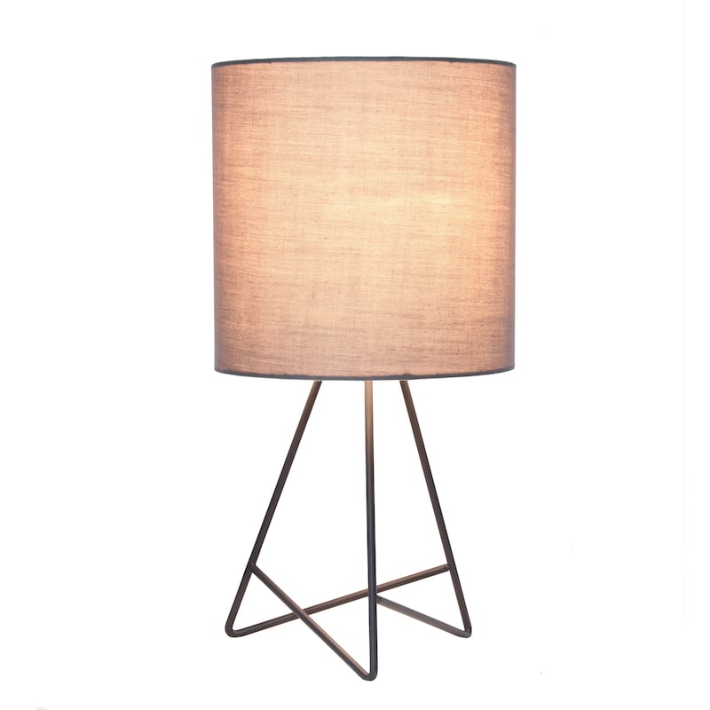 Simple Designs 14" Down to the Wire Table Lamp with LED Bulb Included - 14.00
