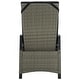 preview thumbnail 6 of 12, SAFAVIEH Outdoor Patio Furniture Herman Recliner Chair - 22"W x 32"D x 42"H