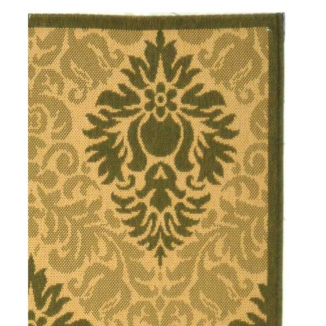 SAFAVIEH Courtyard Willene Boho Indoor/ Outdoor Waterproof Patio Backyard Rug