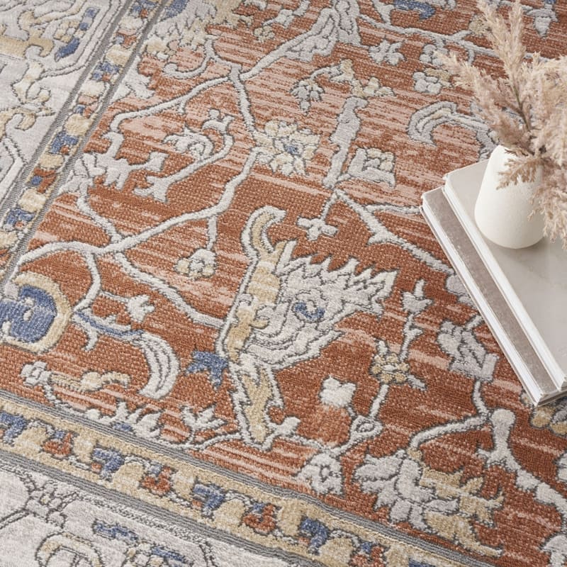 Power Loomed Durable Area Rug - 144' X '108' X '0.5