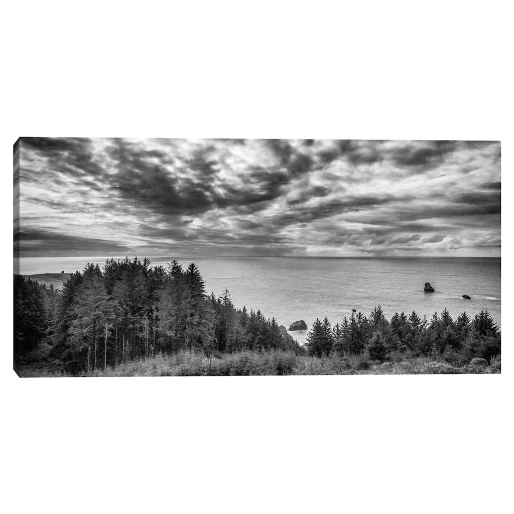 Fifty Shades of Black & White by Sossi Madzounian Canvas Art Print