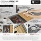 preview thumbnail 21 of 42, Dual-Mount Stainless Steel Workstation Kitchen Sink built in Accessories