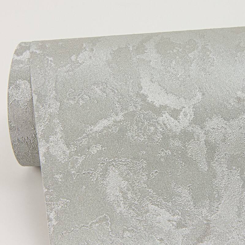 Sirpi Francesca Pewter Texture Wallpaper - 20.9 x 396 x 0.025