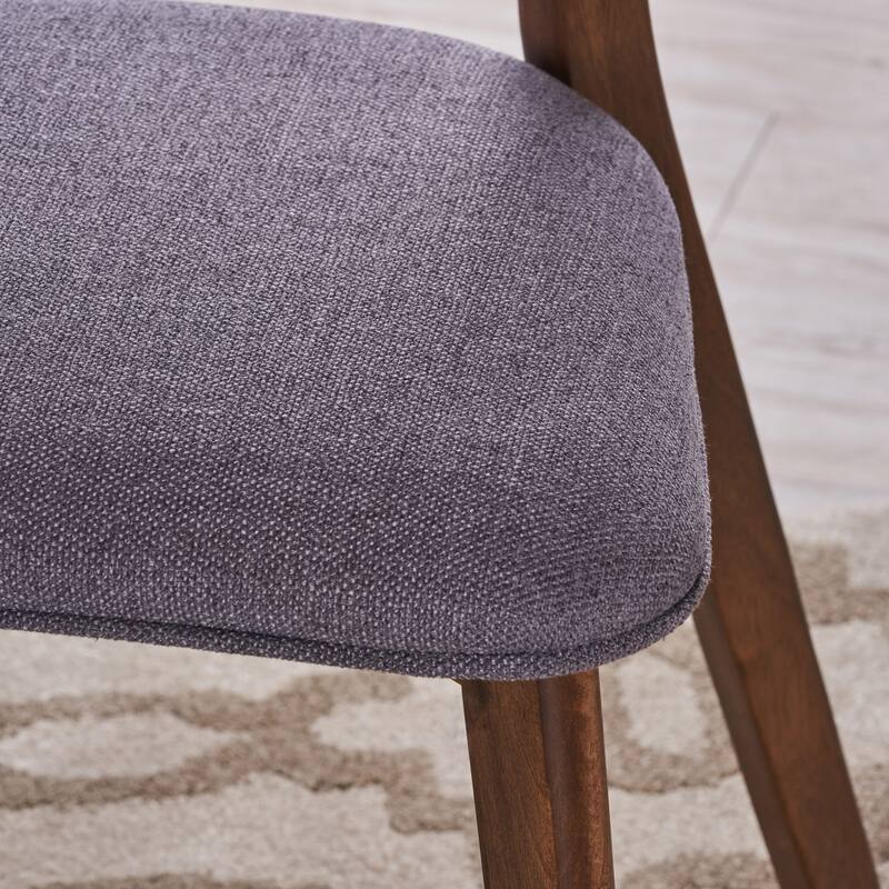 Christopher Knight Home Abrielle Mid-Century Modern Fabric Dining Chair