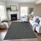 preview thumbnail 21 of 88, Premium Washable Super Soft Modern Imprints Mayfield Rug Black - 10' x 14'