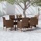 Option Brown 7pcs/ 55.1" x 27.6" x 29.1"