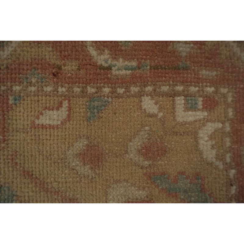 Hand Knotted Oriental 100% Wool Carpet Traditional All-Over Brown Ziegler Area Rug - 3' 10'' X 2' 0''