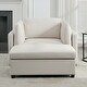 preview thumbnail 17 of 40, Roomfitters 50" Oversized Armchair with Ottoman, Modern Accent Chair, Lumbar Support, Reading Sofa for Bedroom