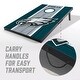 preview thumbnail 3 of 5, Philadelphia Eagles NFL Compact 2x3 Tailgate Cornhole Board Set