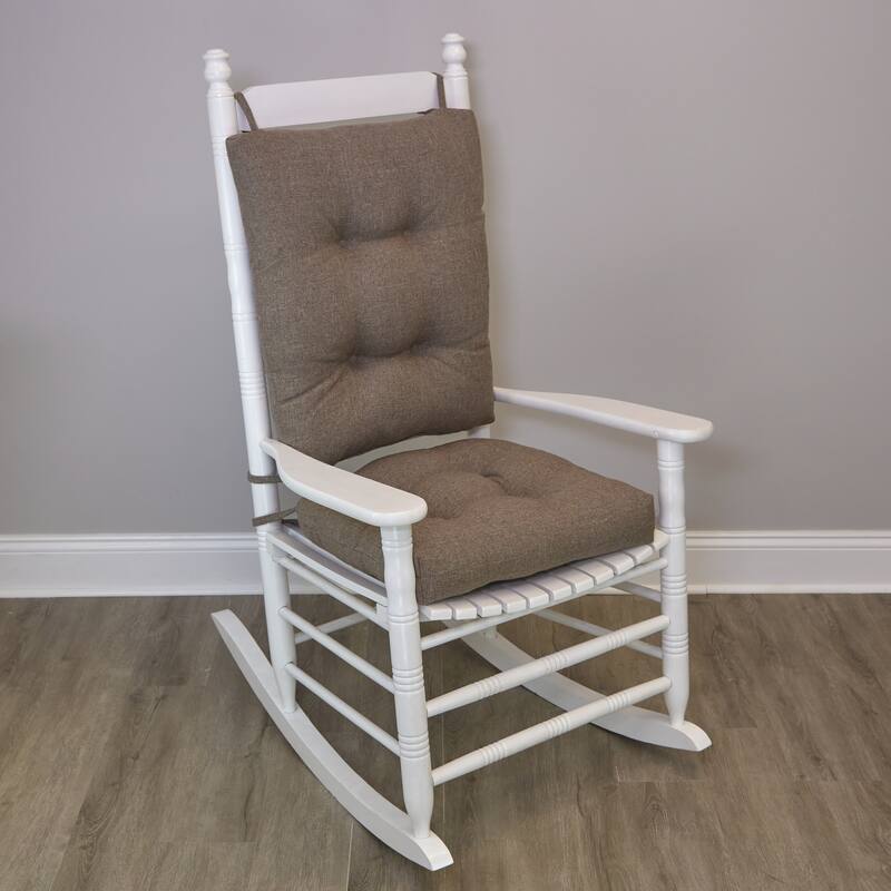 Klear Vu Outdoor Performance Fabric Rocking Chair Cushion Set