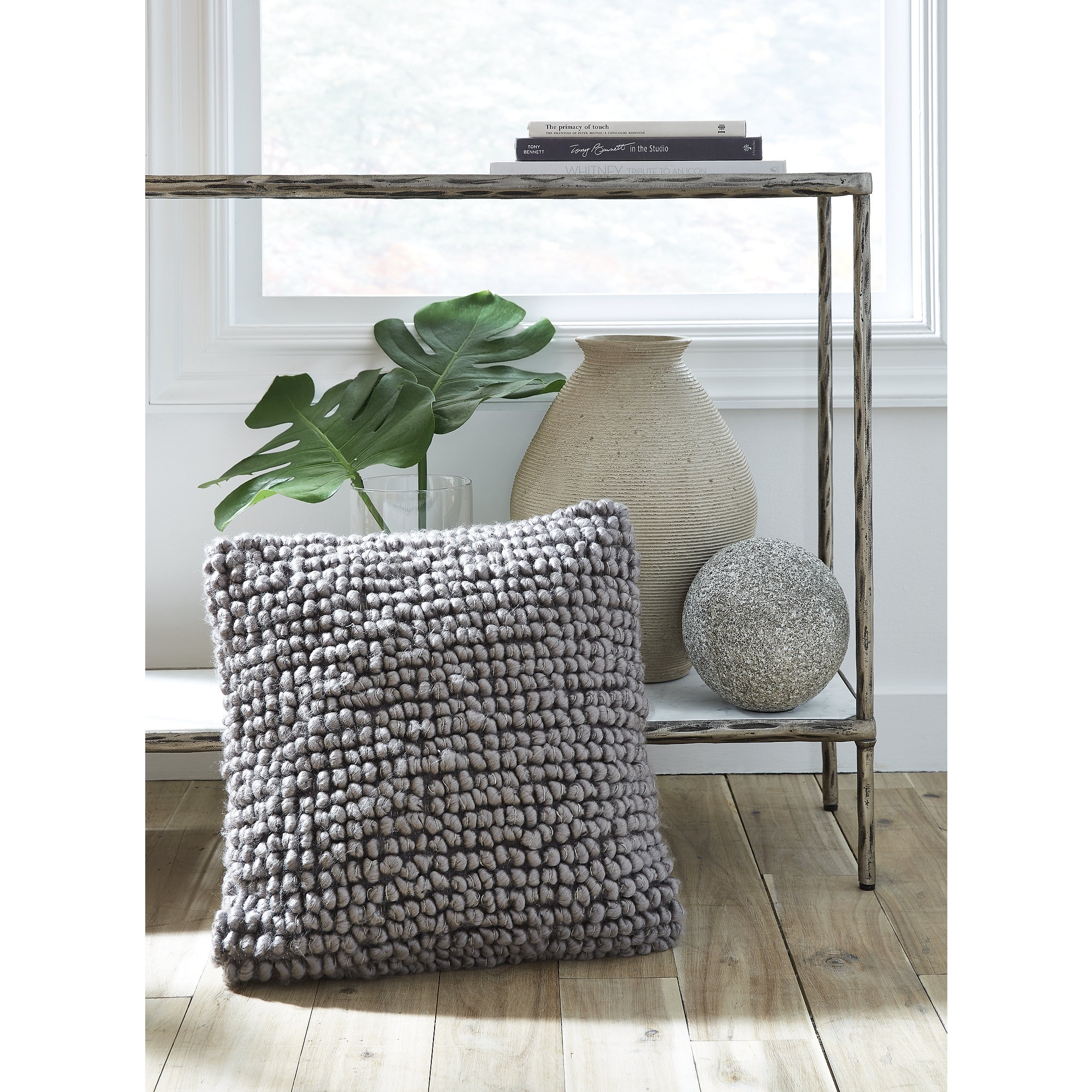 Signature Design by Ashley Aavie Gray Pillow