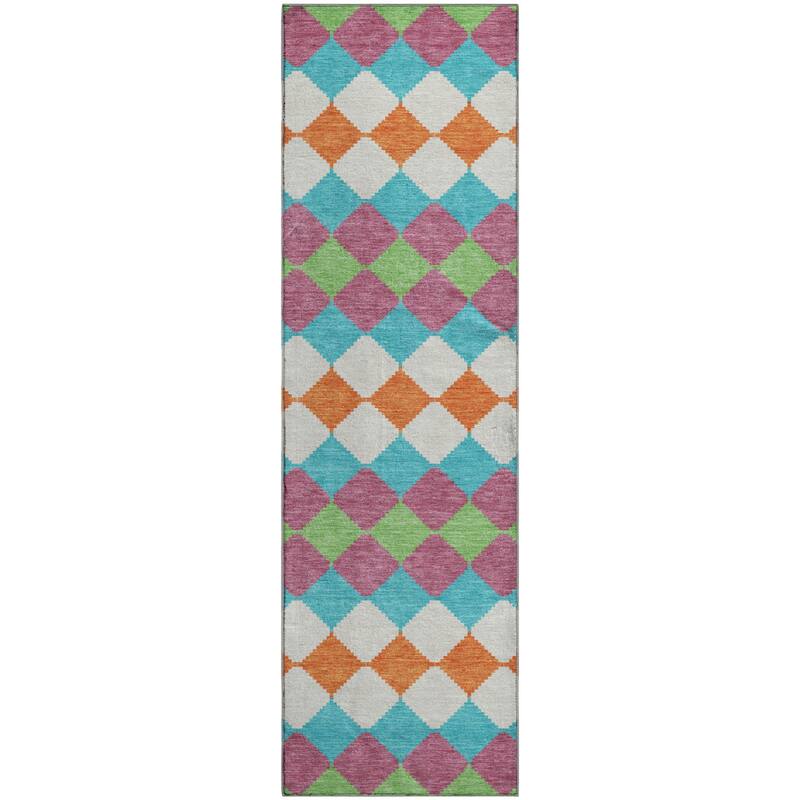 Premium Washable Super Soft Diamond Modern Mayfield Rug