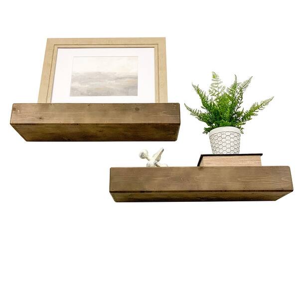 slide 1 of 12, Artisan Haute Floating Shelves, Set of 2