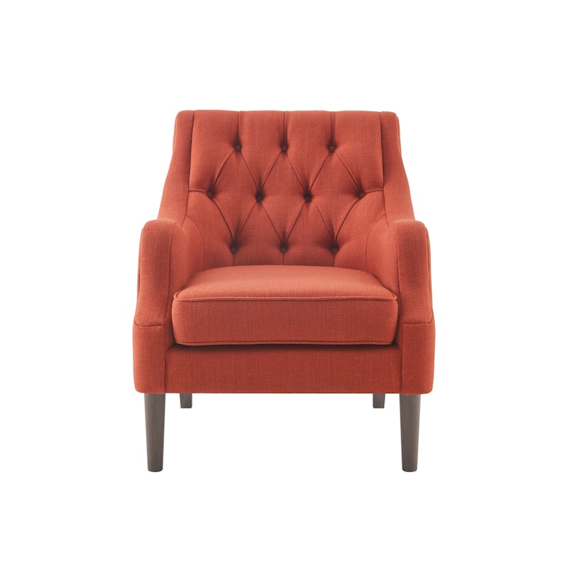Madison Park Elle Button Tufted Accent Chair